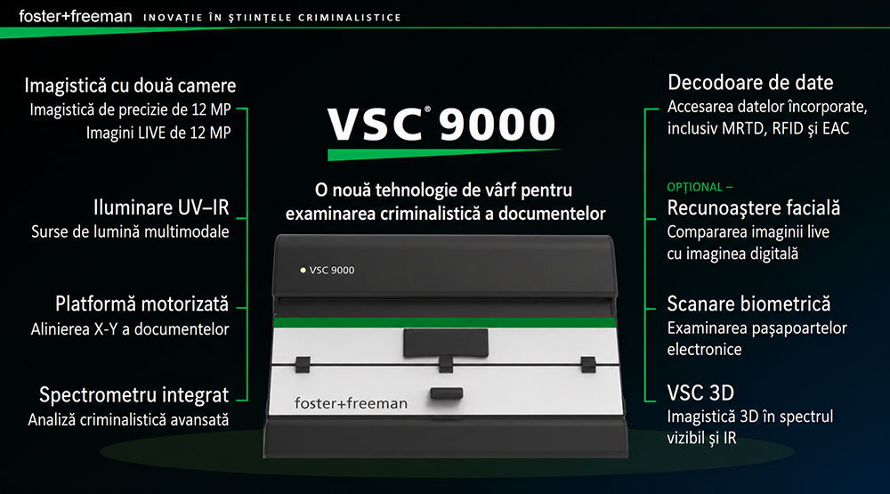 Comparator-video-spectral-VSC9000